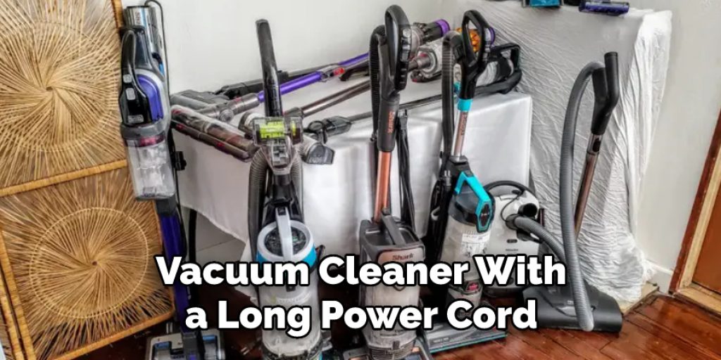 Vacuum Cleaner With a Long Power Cord