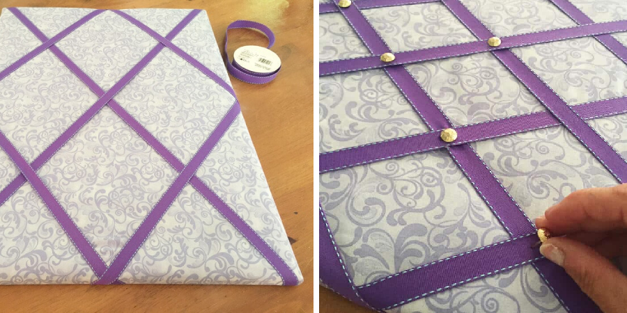 How to Cover a Bulletin Board with Fabric