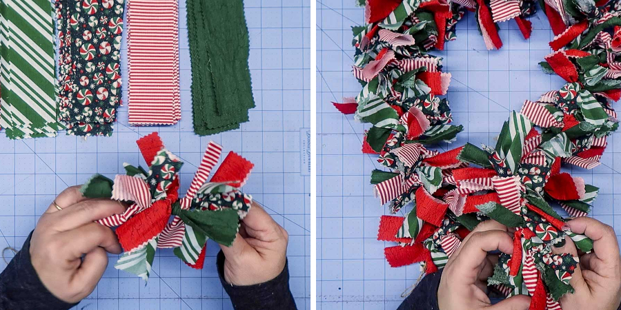 How to Make Fabric Garland
