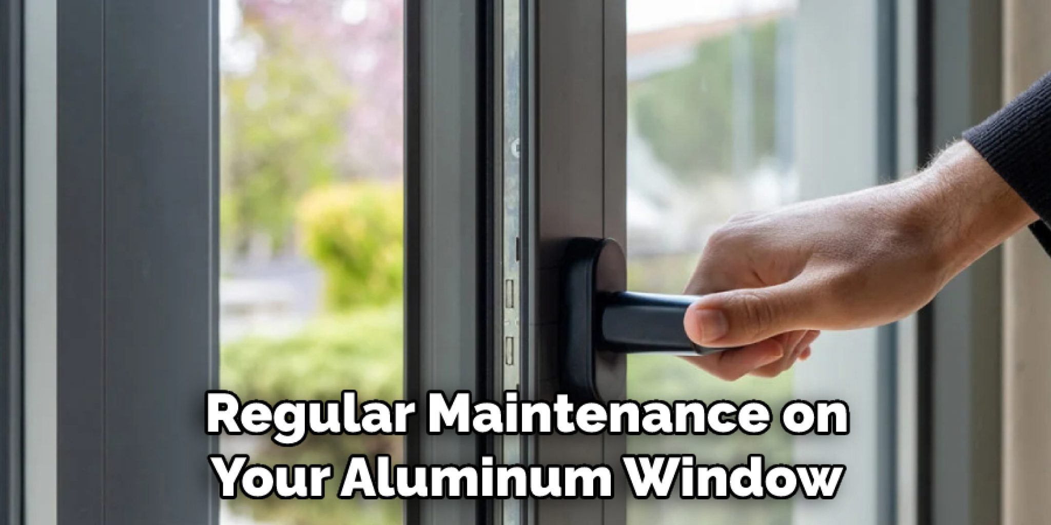 How To Paint Aluminum Window Frames 13 Step Guidelines 2024   Regular Maintenance On Your Aluminum Window 2048x1024 