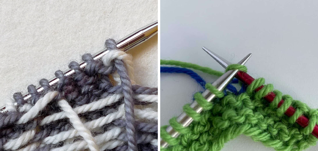 How to Catch Floats Knitting