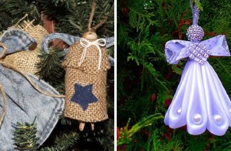 How to Make Fabric Angel Ornaments