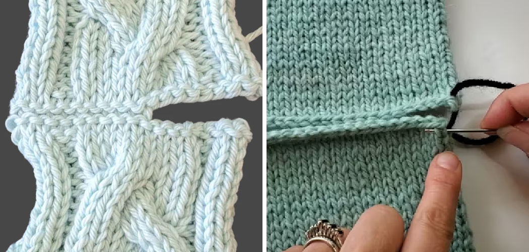 How to Sew Shoulder Seams in Knitting