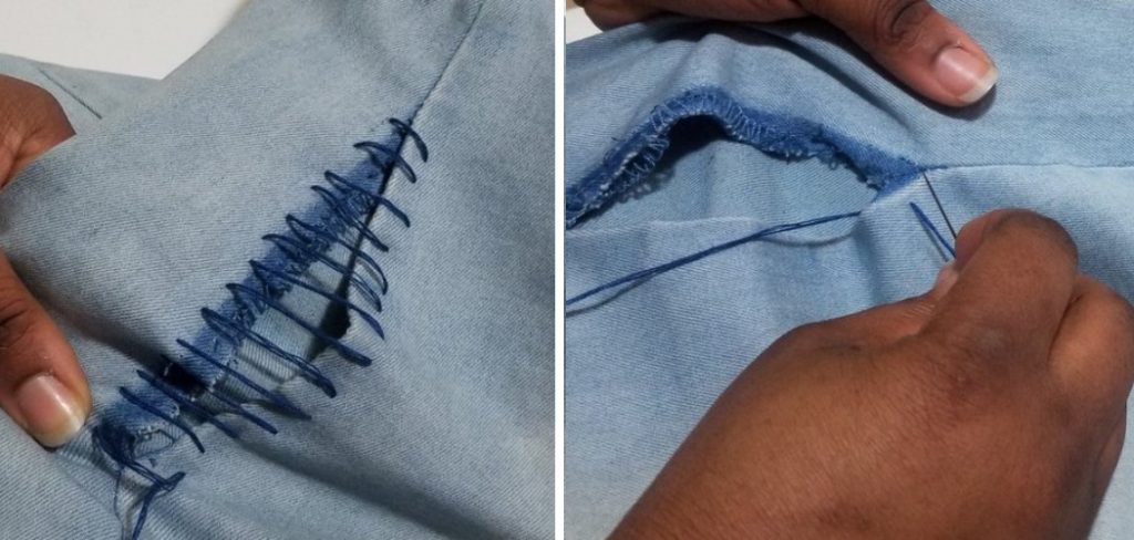 How to Do an Invisible Stitch on Pants