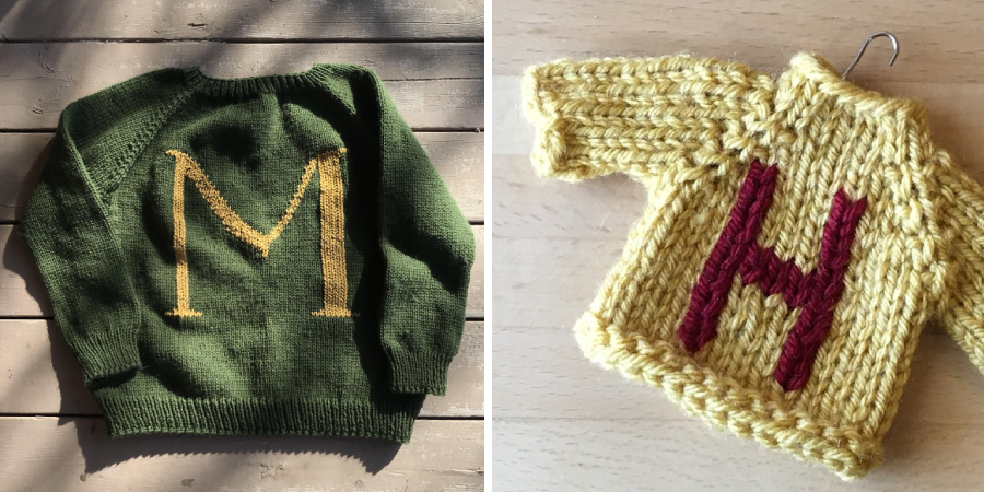How to Knit Letters