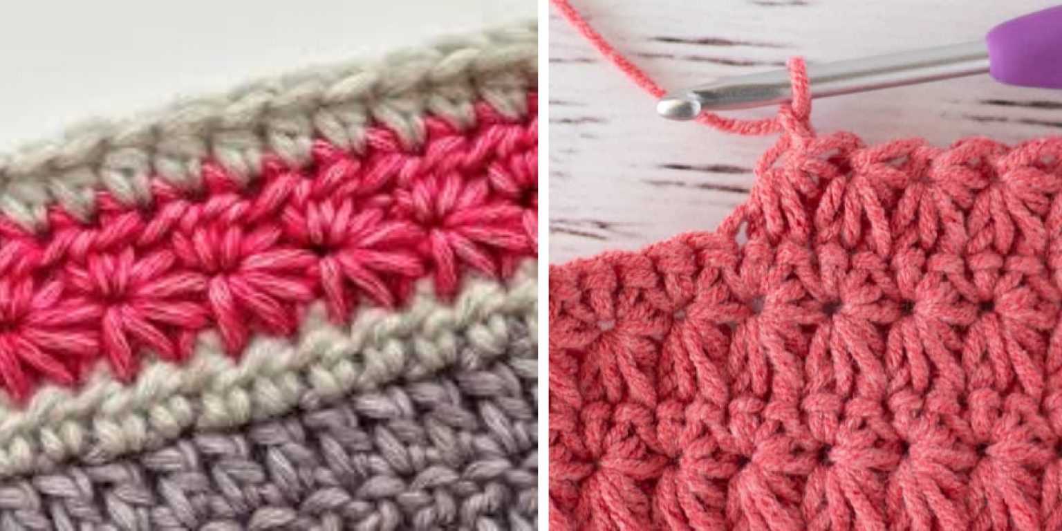 How To Star Stitch Crochet 