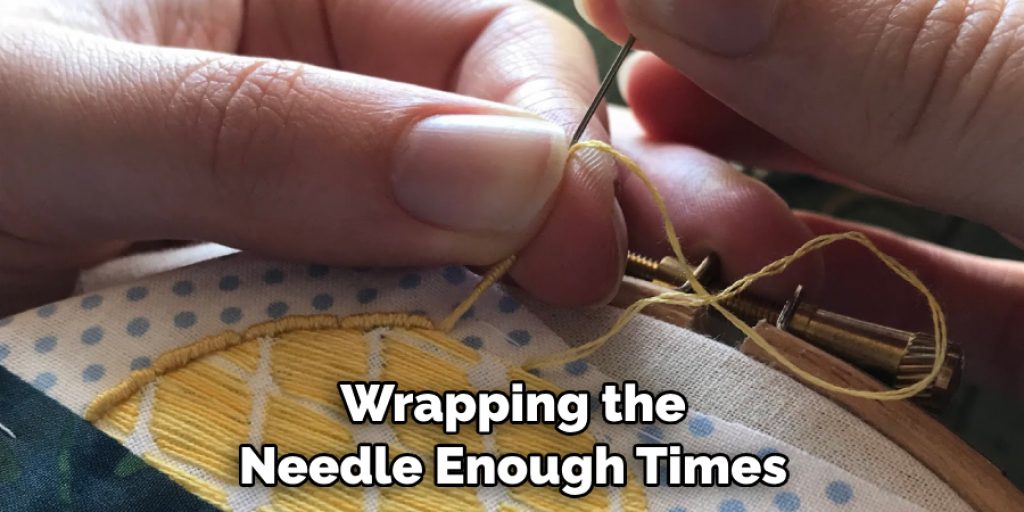 Wrapping the Needle Enough Times