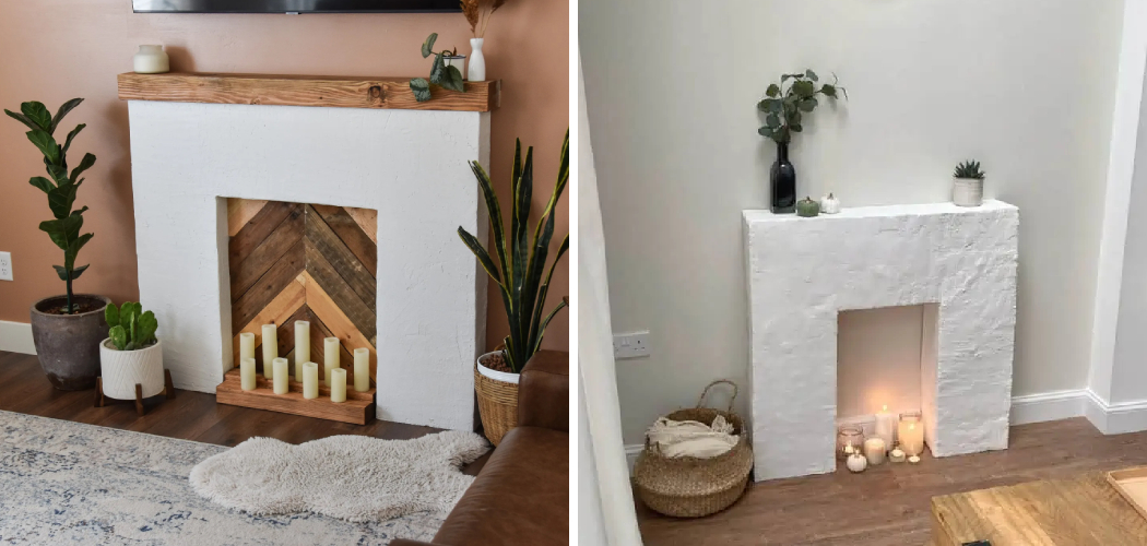 How to Build Faux Fireplace