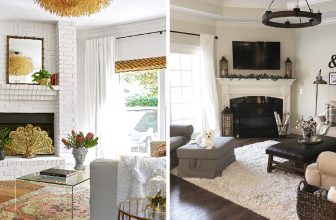 How to Decorate a Living Room With a Corner Fireplace