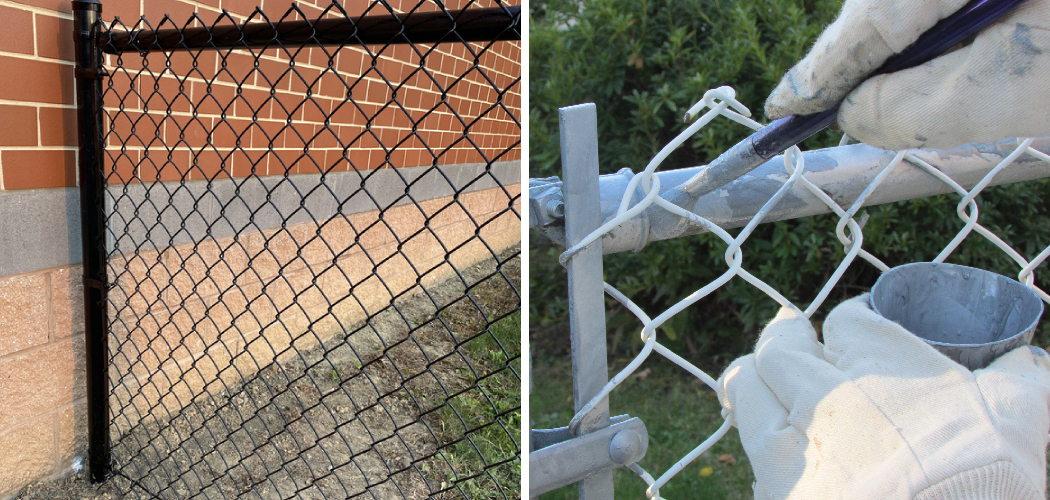 How to Paint a Chain Link Fence