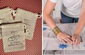 How to Stamp on Fabric