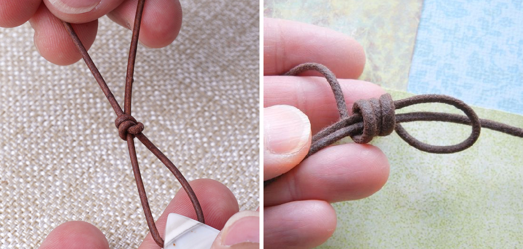 How to Tie a Leather Necklace
