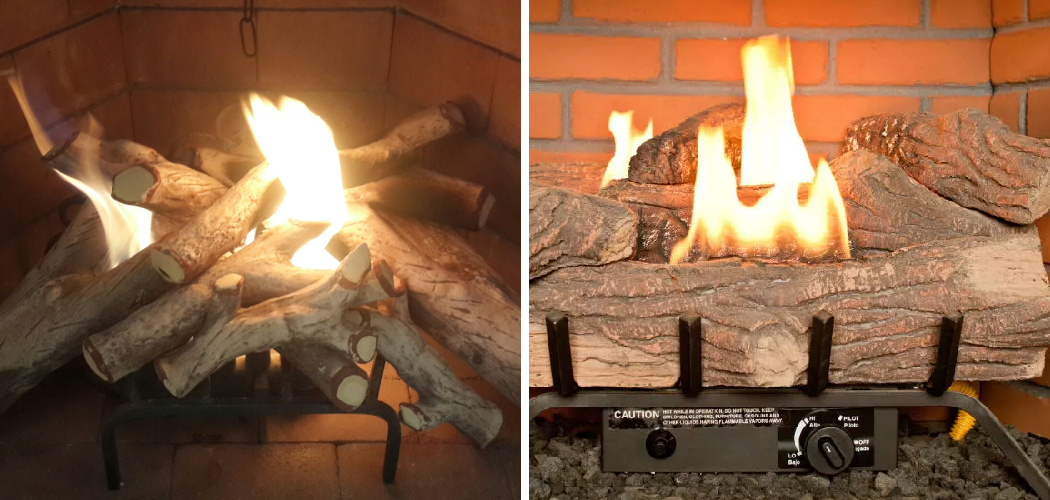 How to Arrange Fake Logs in Gas Fireplace