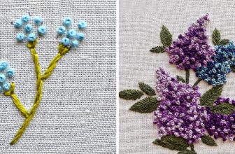 How to French Knot Embroidery