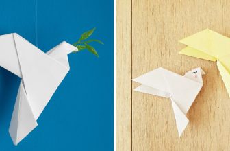 How to Make Origami Dove