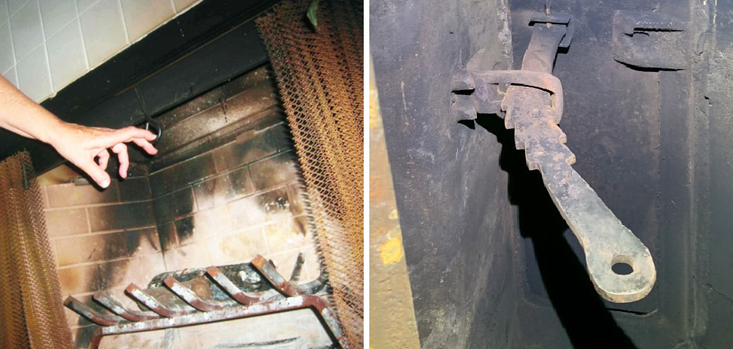 How to Open a Fireplace Flue