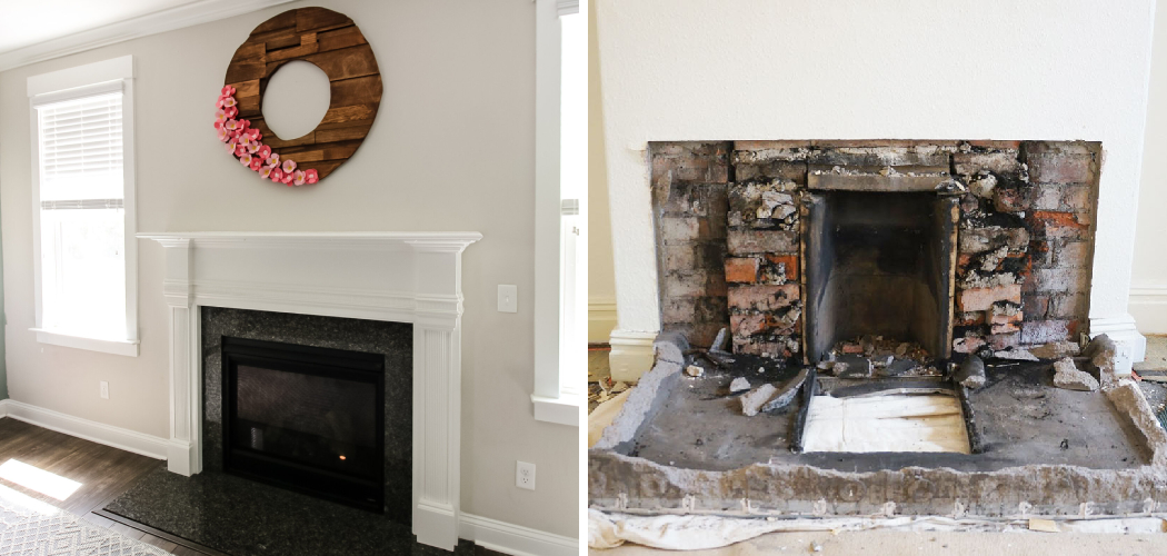 How to Remove Fireplace Mantel