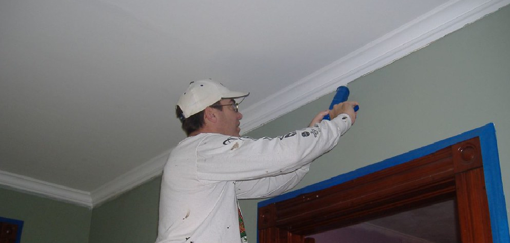 How to Cut in Ceiling Paint