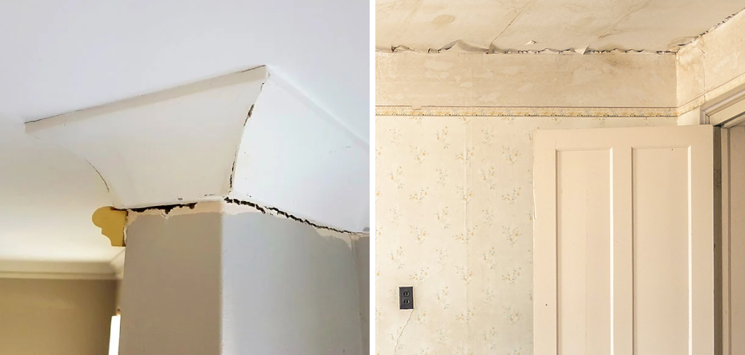 How to Fix Crack Where Wall Meets Ceiling