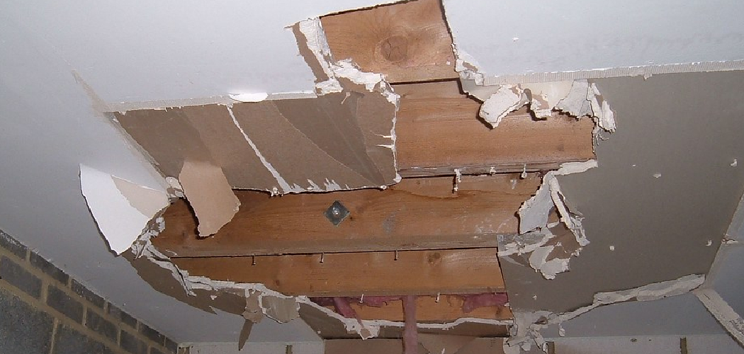 How to Fix Soft Spot in Ceiling