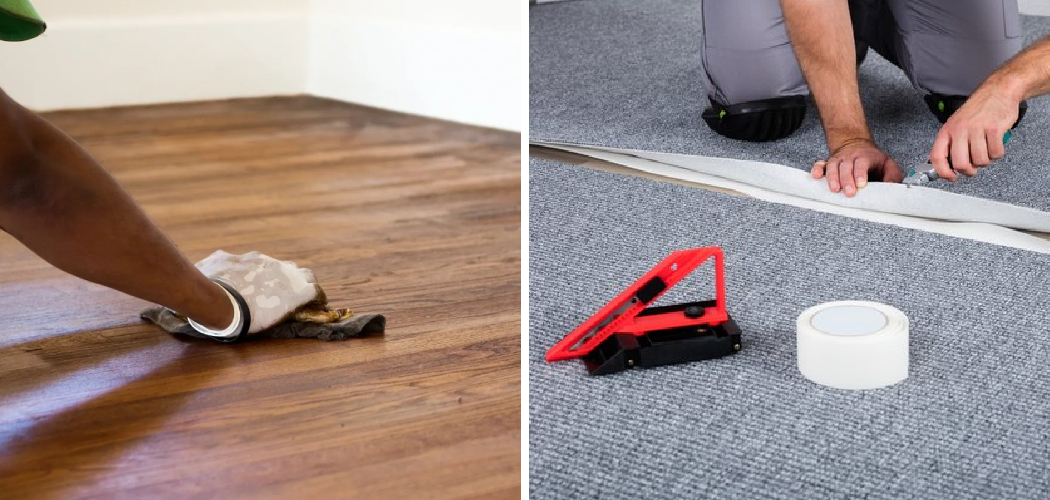 How to Remove Carpet Tape from Laminate Floor