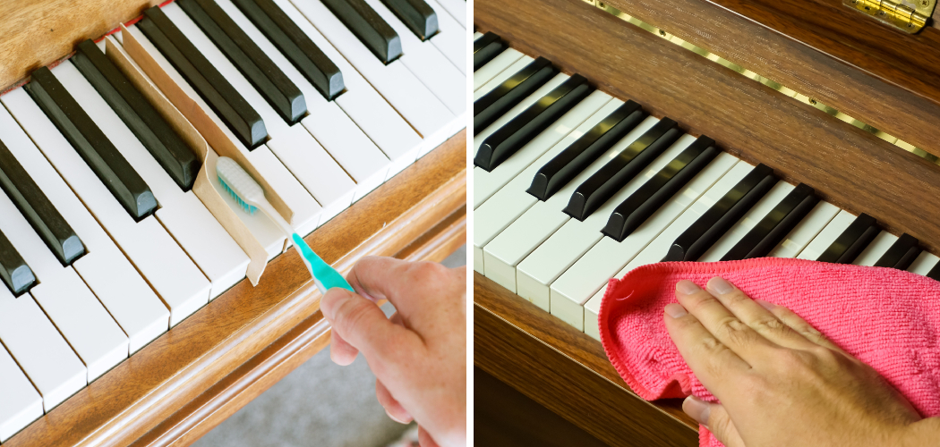 How to Clean a Piano Keyboard