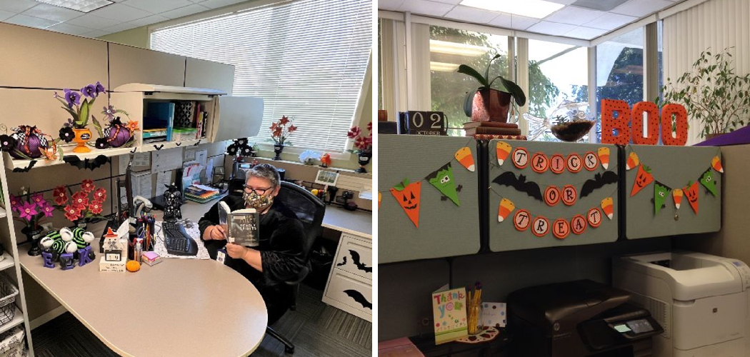 How to Decorate a Cubicle for Halloween