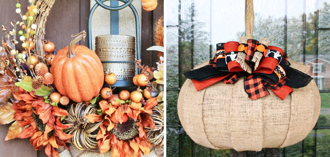 How to Decorate a Pumpkin Wreath