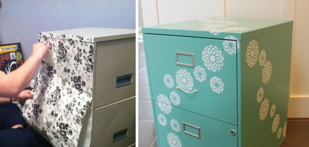 How to Decorate a File Cabinet