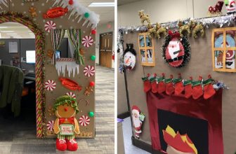 How to Decorate Office Cubicle for Christmas