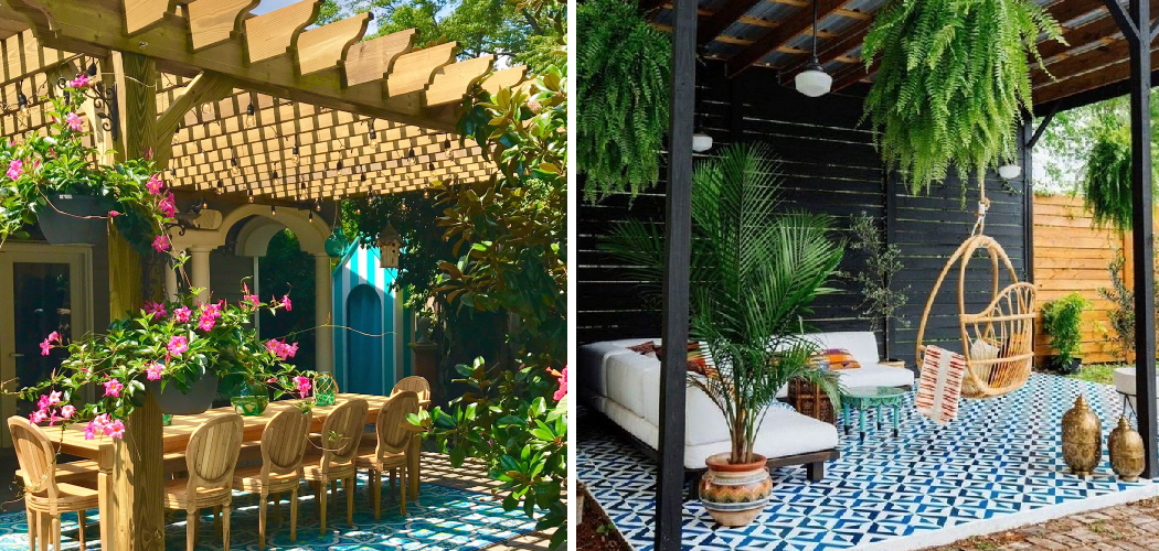 How to Decorate a Pergola With Plants