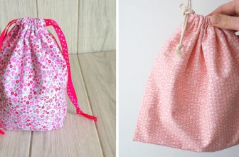 How to Sew a Drawstring Bag