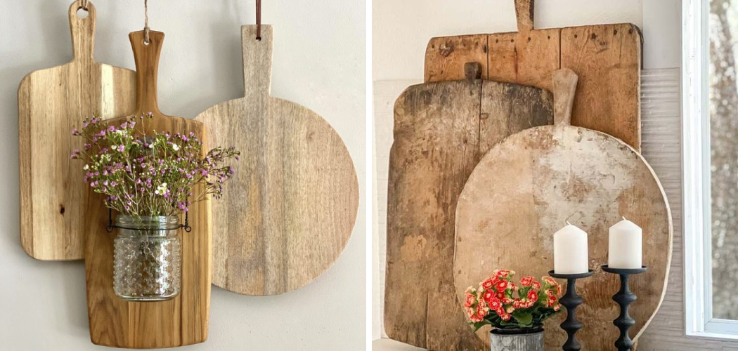 How to Display a Decorative Cutting Board