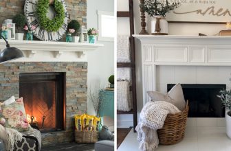 How to Decorate a Mantel for Spring