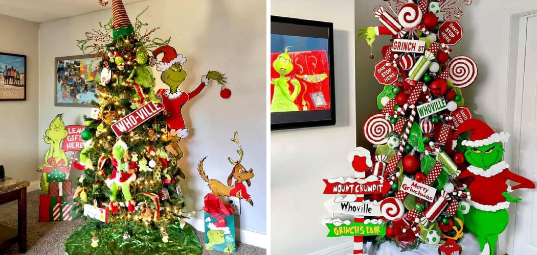 How to Decorate a Grinch Tree
