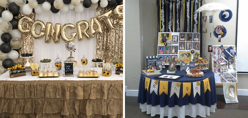How to Decorate a Table for Graduation Party