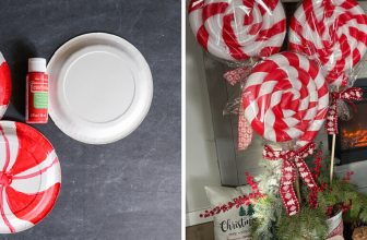 How to Make Giant Peppermint Candy Decorations