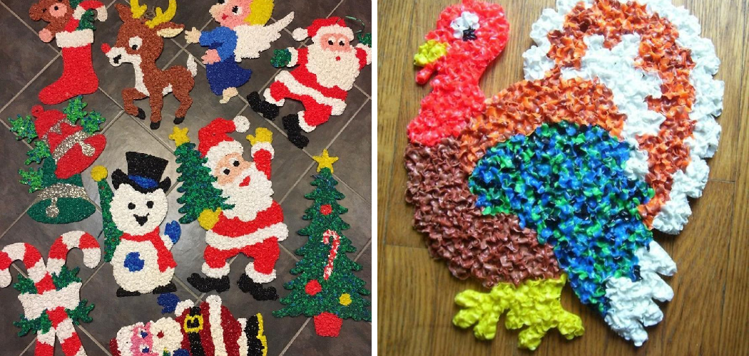 How to Make Melted Plastic Popcorn Decorations