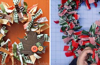 How to Make a Tied Ribbon Garland