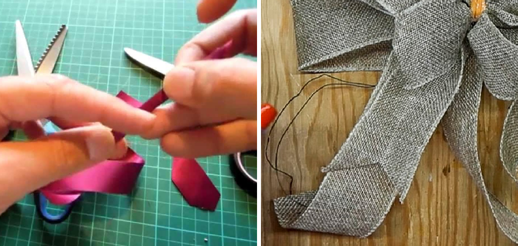 How to Cut Dovetail Ribbon