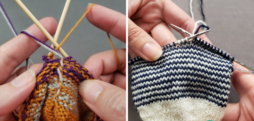 How to Knit Stripes in the Round