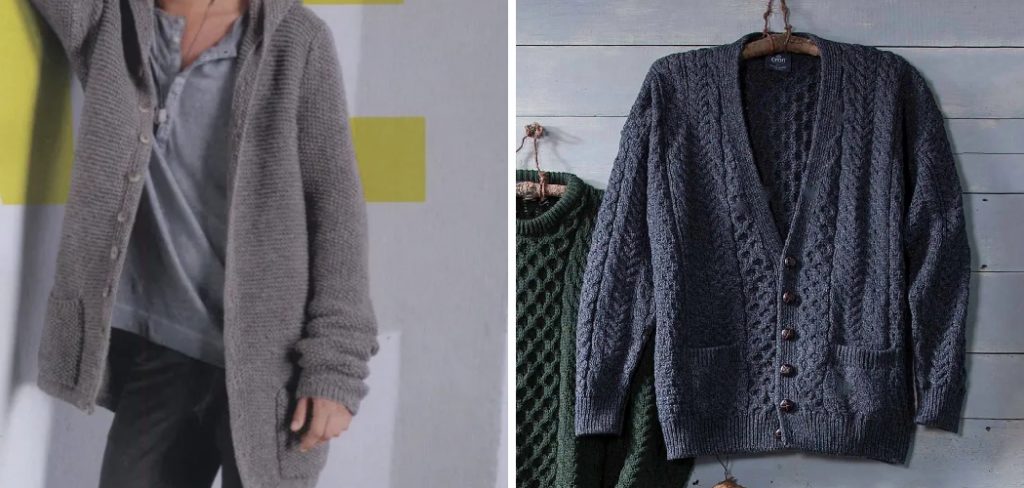 How to Knit a Men's Cardigan for Beginners