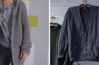 How to Knit a Men's Cardigan for Beginners