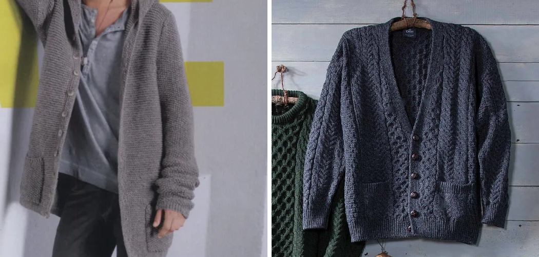 How to Knit a Men’s Cardigan for Beginners