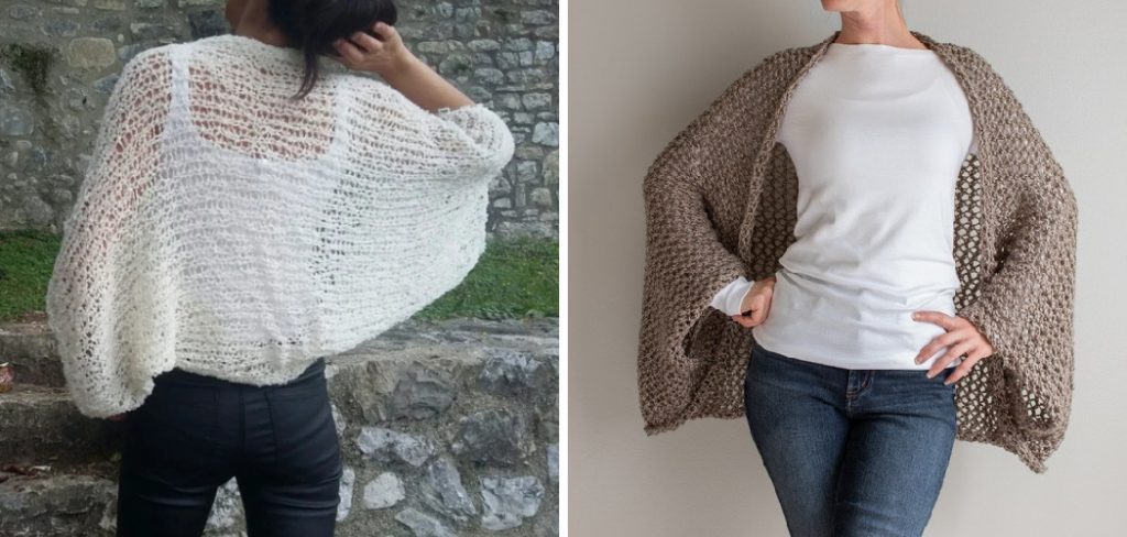 How to Knit a Shrug