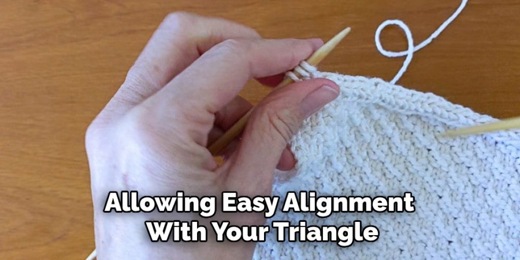 Allowing Easy Alignment With Your Triangle