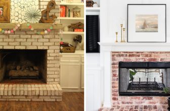 How to Add a Mantel to a Brick Fireplace