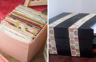 How to Build Scrapbook Paper Storage