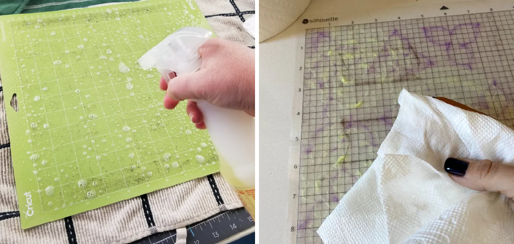 How to Clean a Silhouette Mat