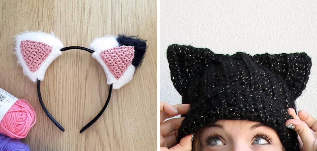 How to Crochet Kitty Ears